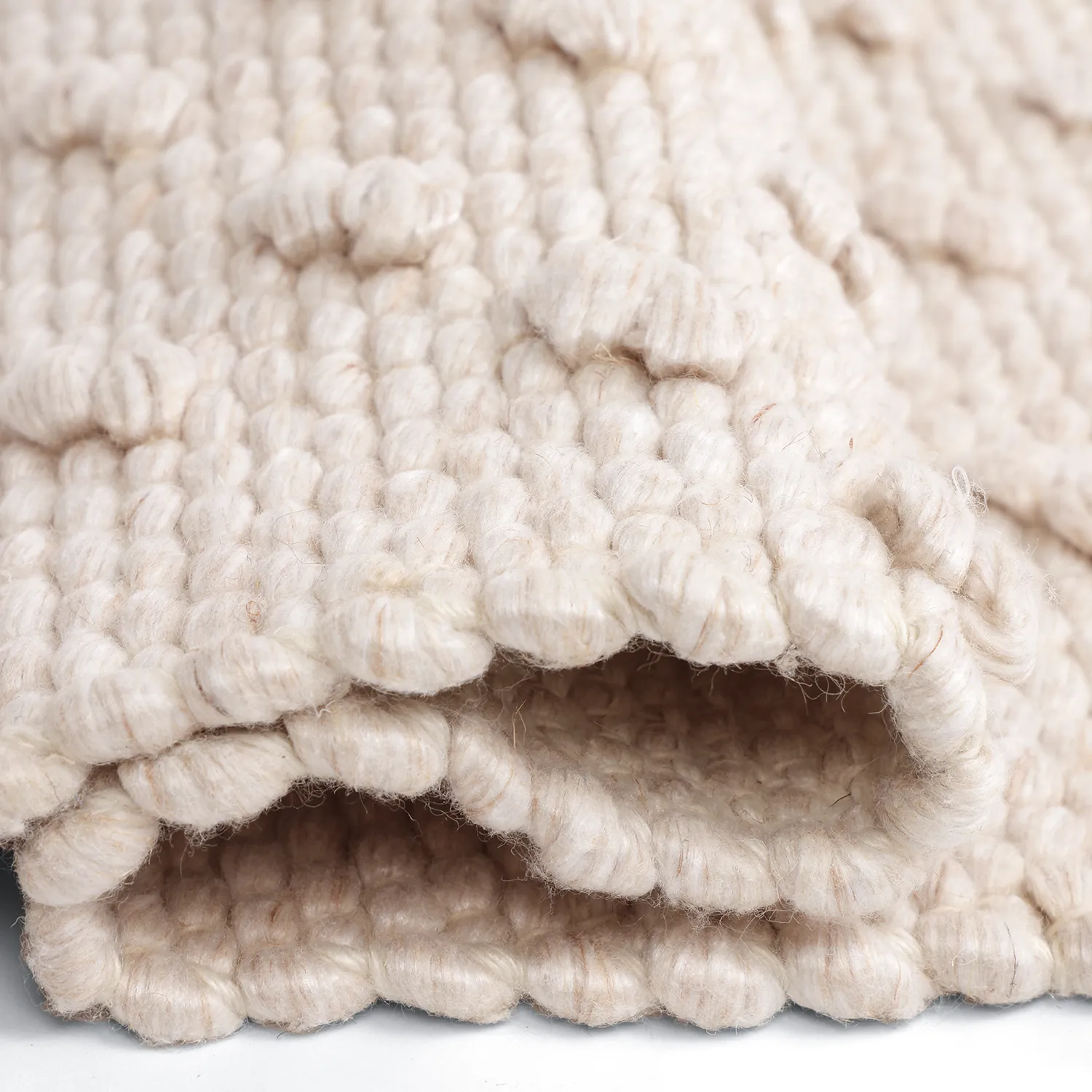 Indoor/Outdoor rug - Todi Wool Look (cream)