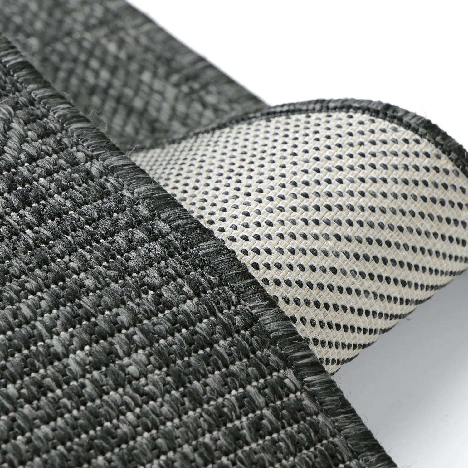 Indoor/Outdoor rug - Ragusa (black/cream)