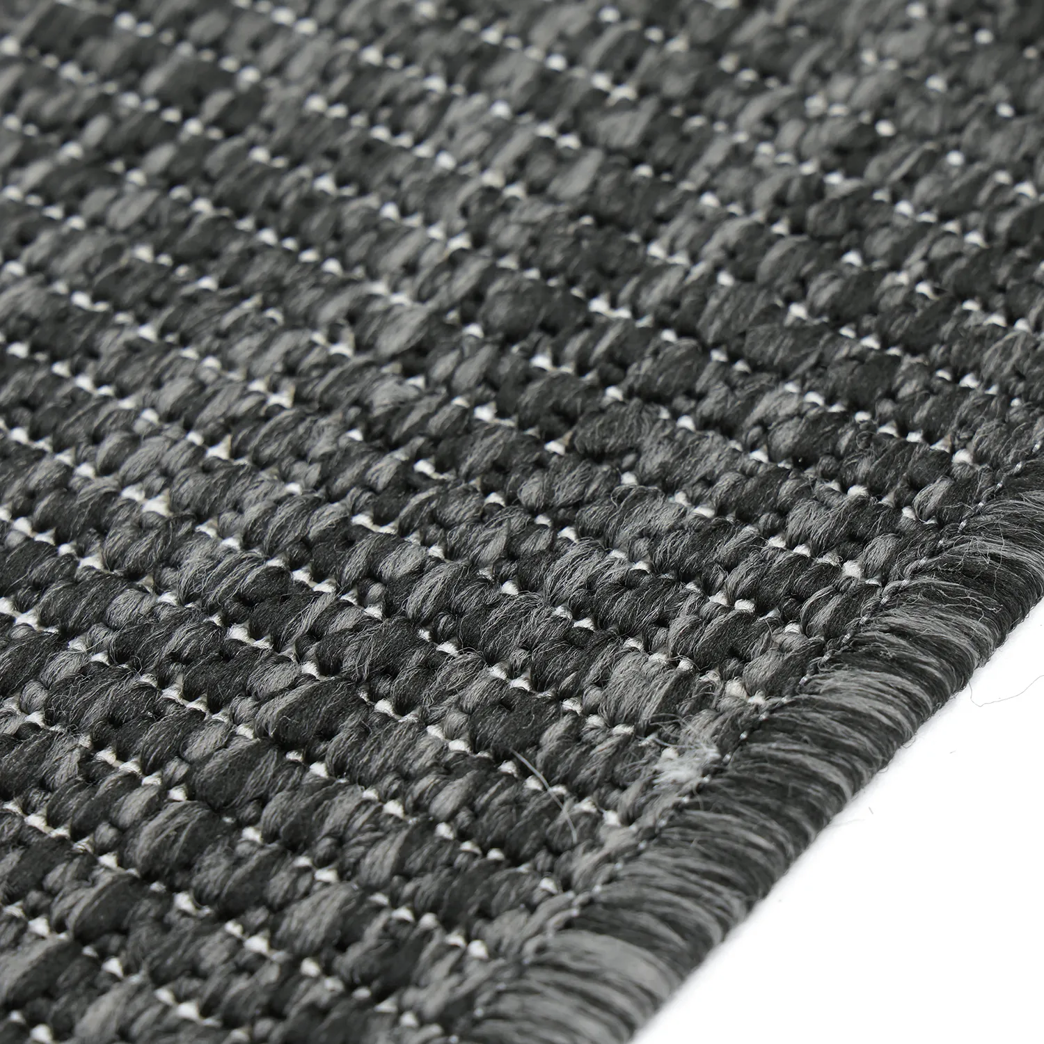 Indoor/Outdoor rug - Ragusa (black/cream)