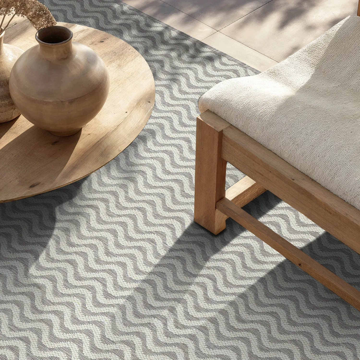 Indoor/Outdoor rug - Tracino (taupe)