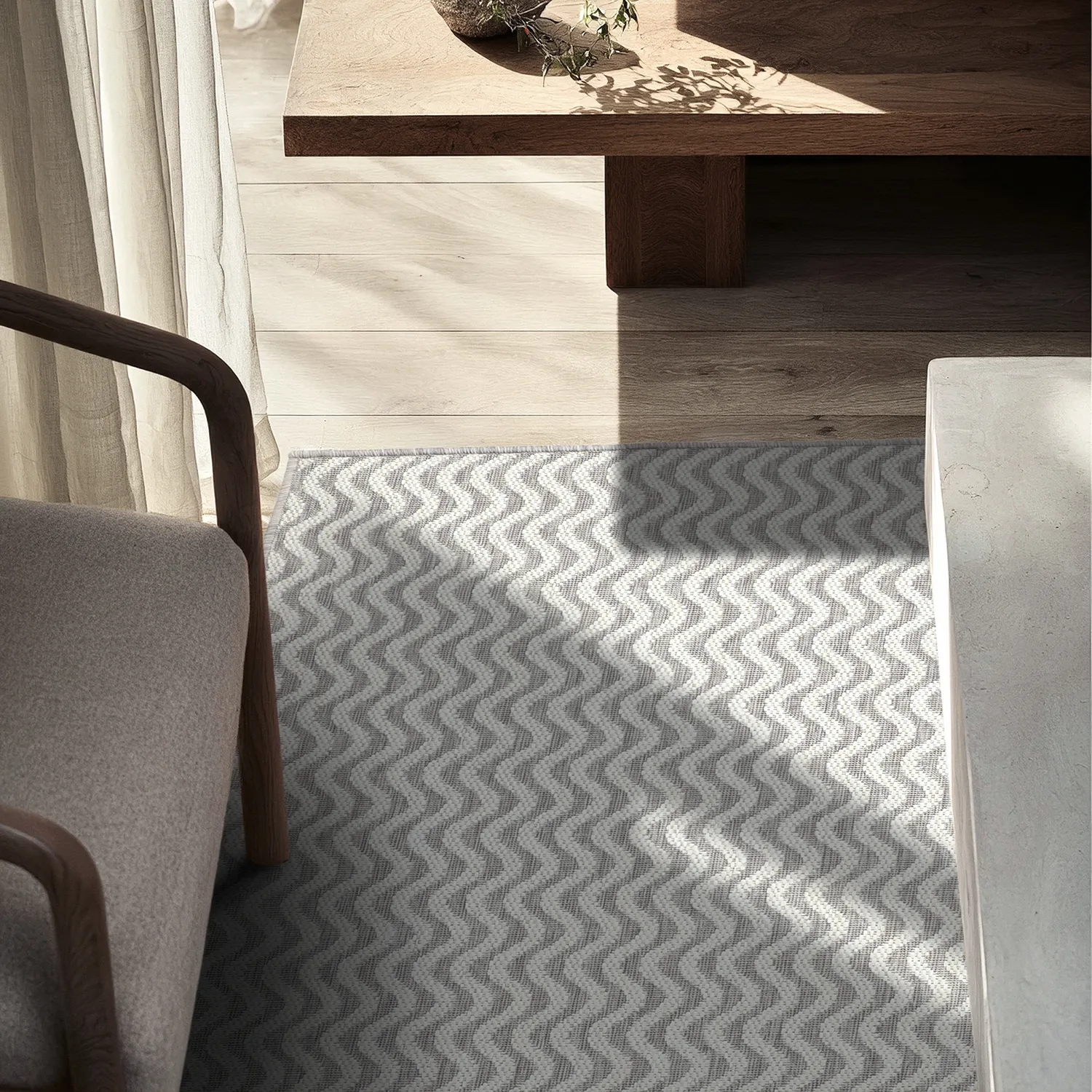 Indoor/Outdoor rug - Tracino (taupe)