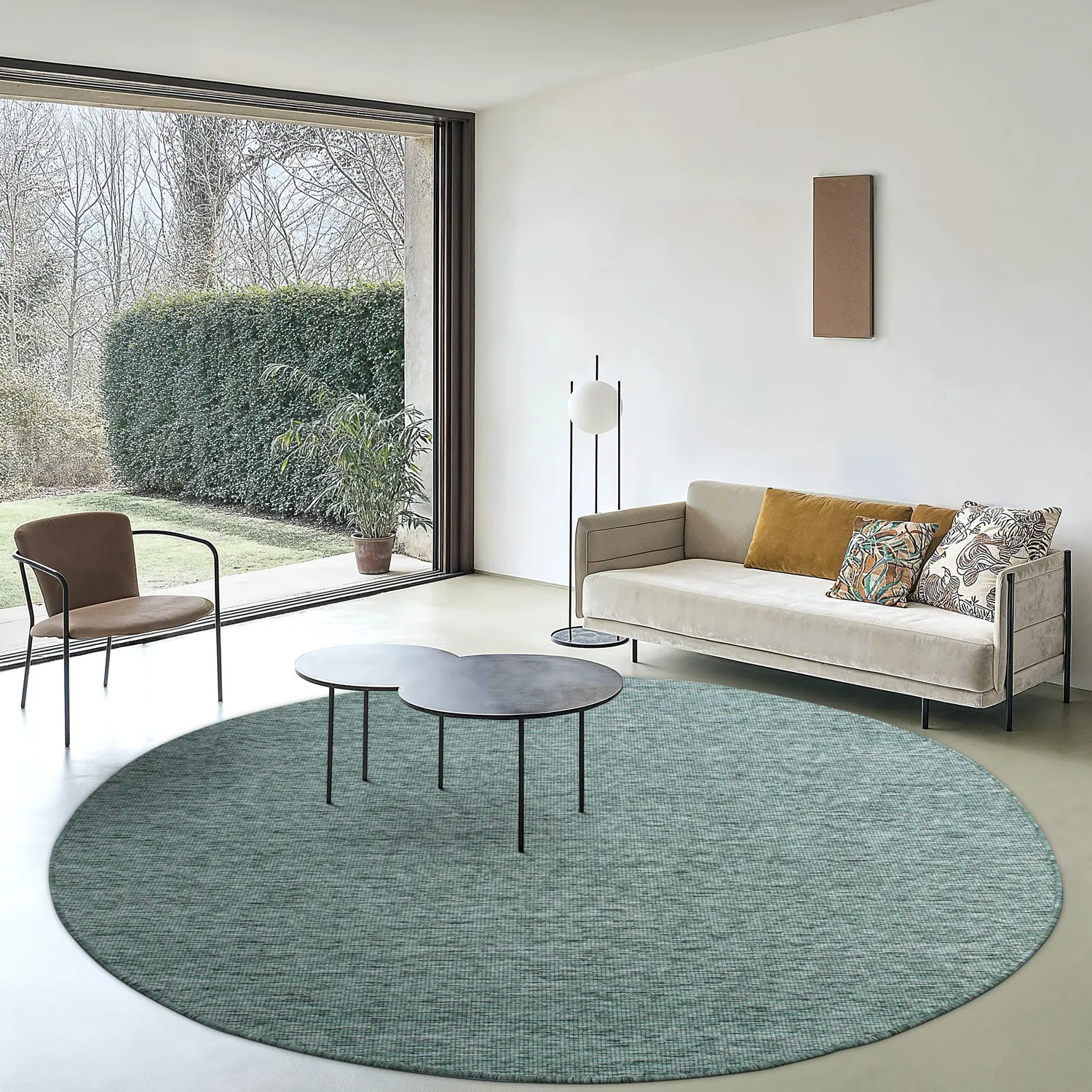 Round rug - Monsanto (green)