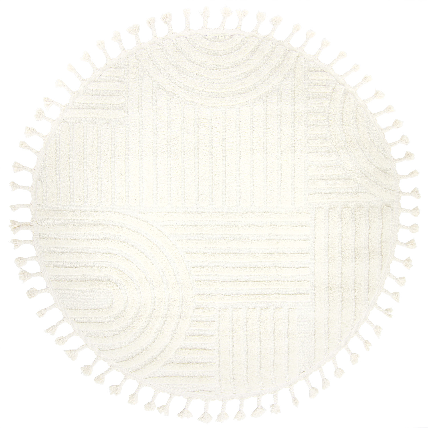 Round rug - Campbell (offwhite)