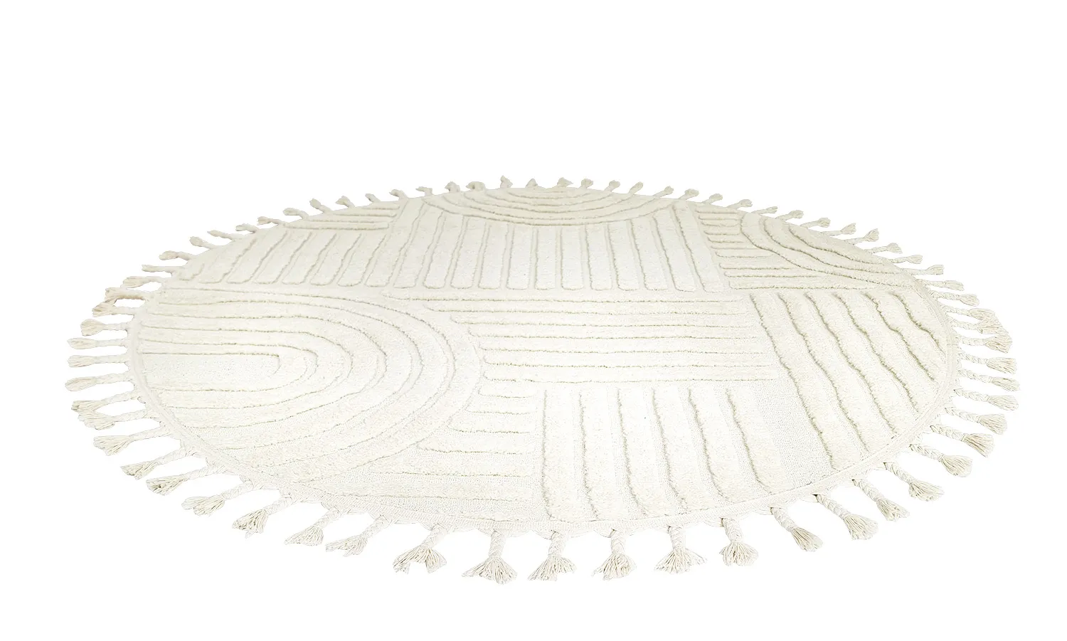 Round rug - Campbell (offwhite)