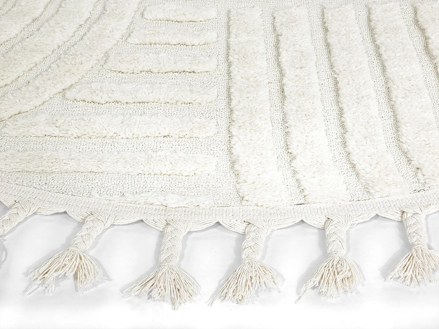 Round rug - Campbell (offwhite)