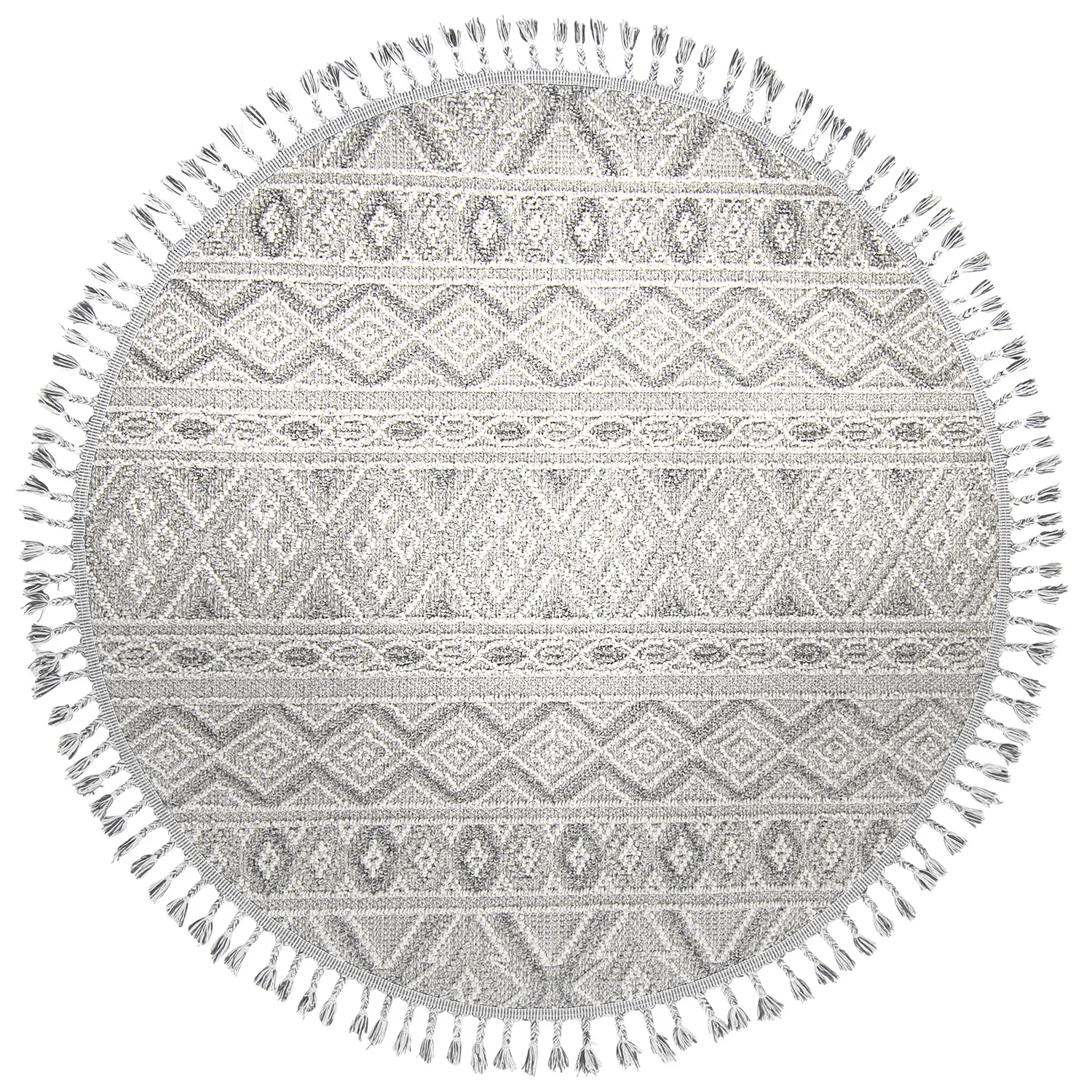Round rug - Indoor/Outdoor Holland (beige)