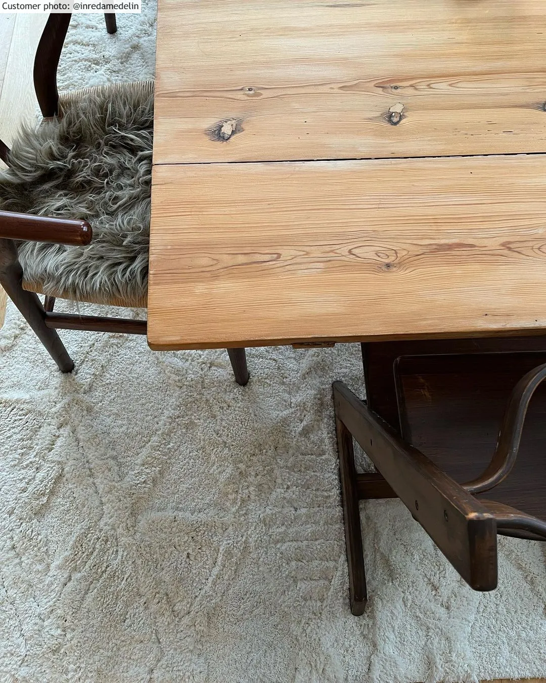 Shaggy rugs - Rostock (offwhite)