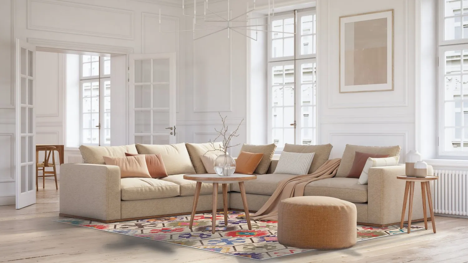 Wilton rug - Kulu (multi)