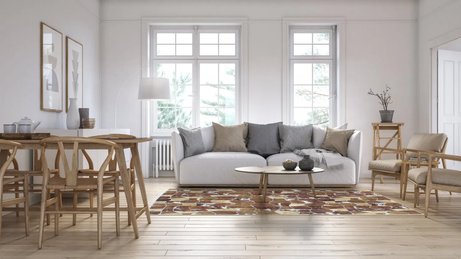 Wilton rug - Nonza (brown)