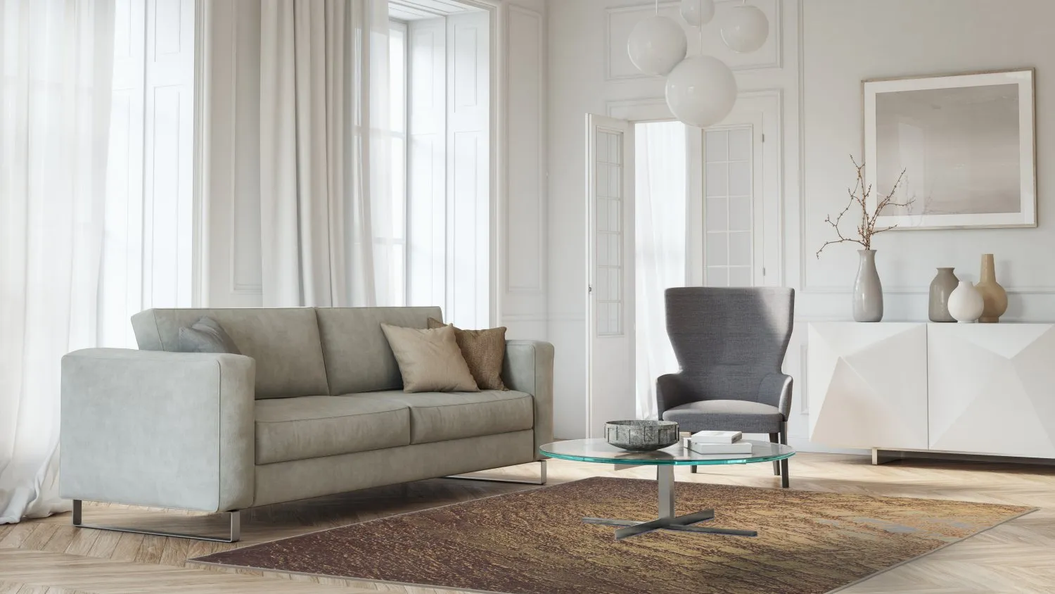 Wilton rug - Junes (gold)