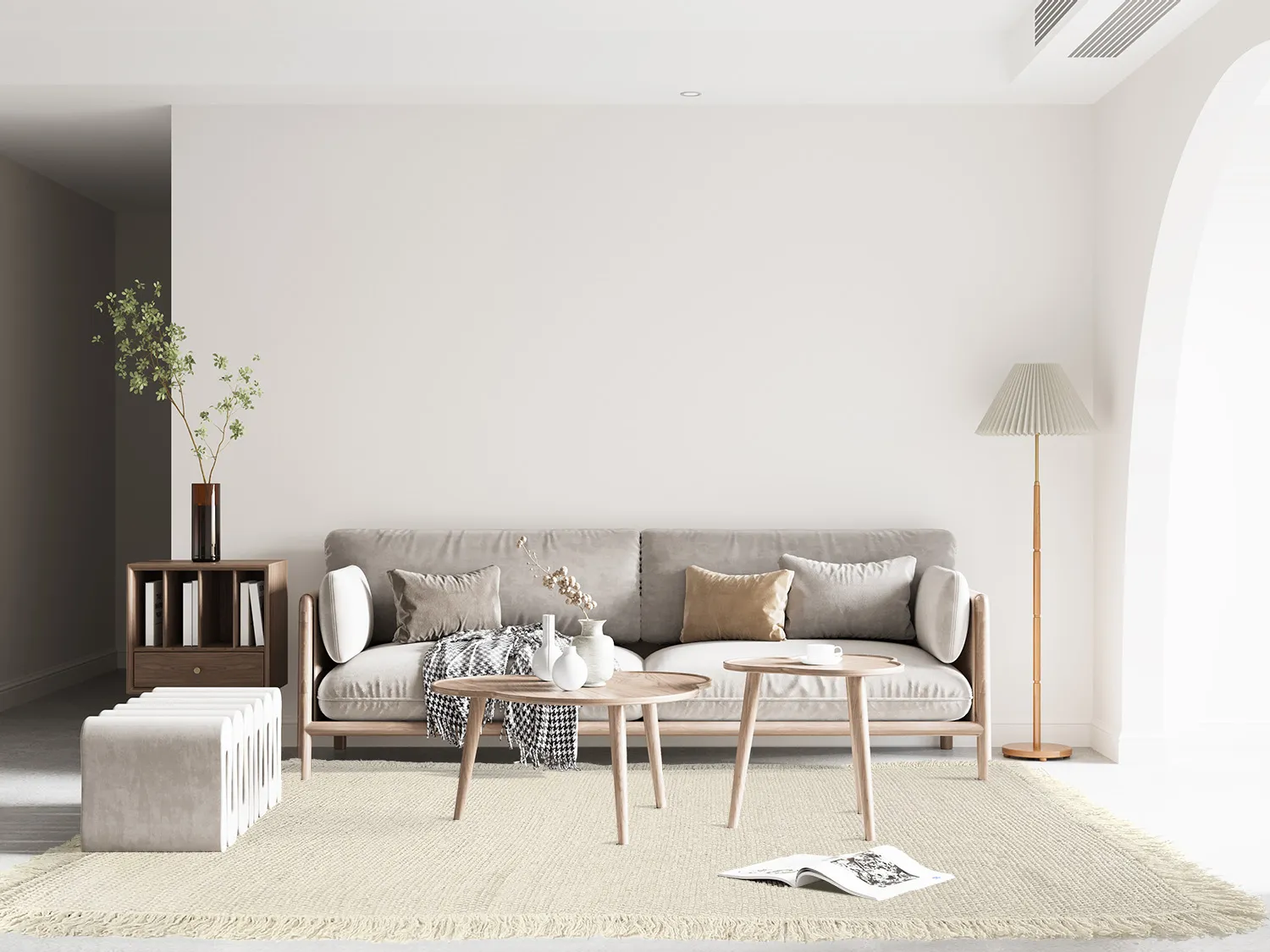 Wool rug - Pike (cream)