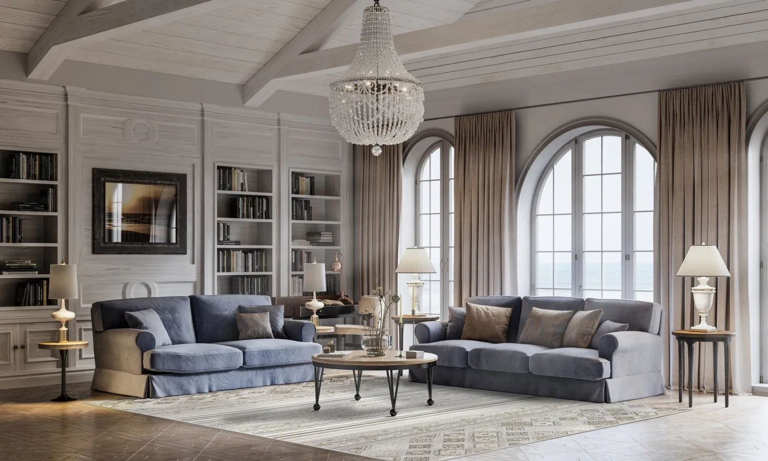 Wilton rug - Marea (silver)