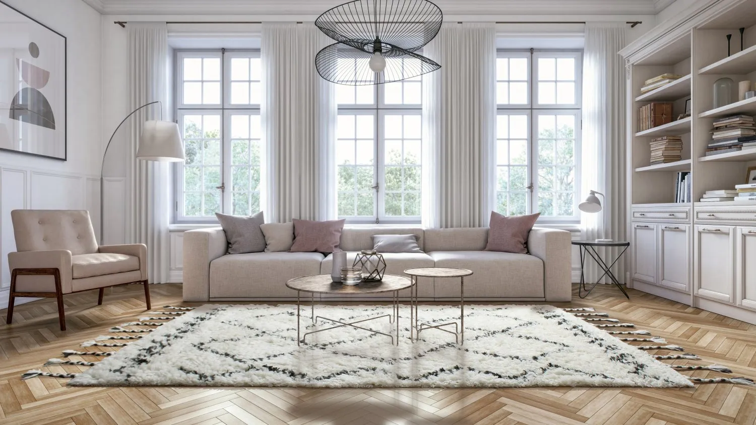 Wool rug - Savoca Berber