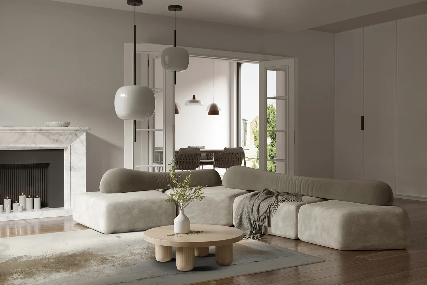 Wilton rug - Aurelia (beige)