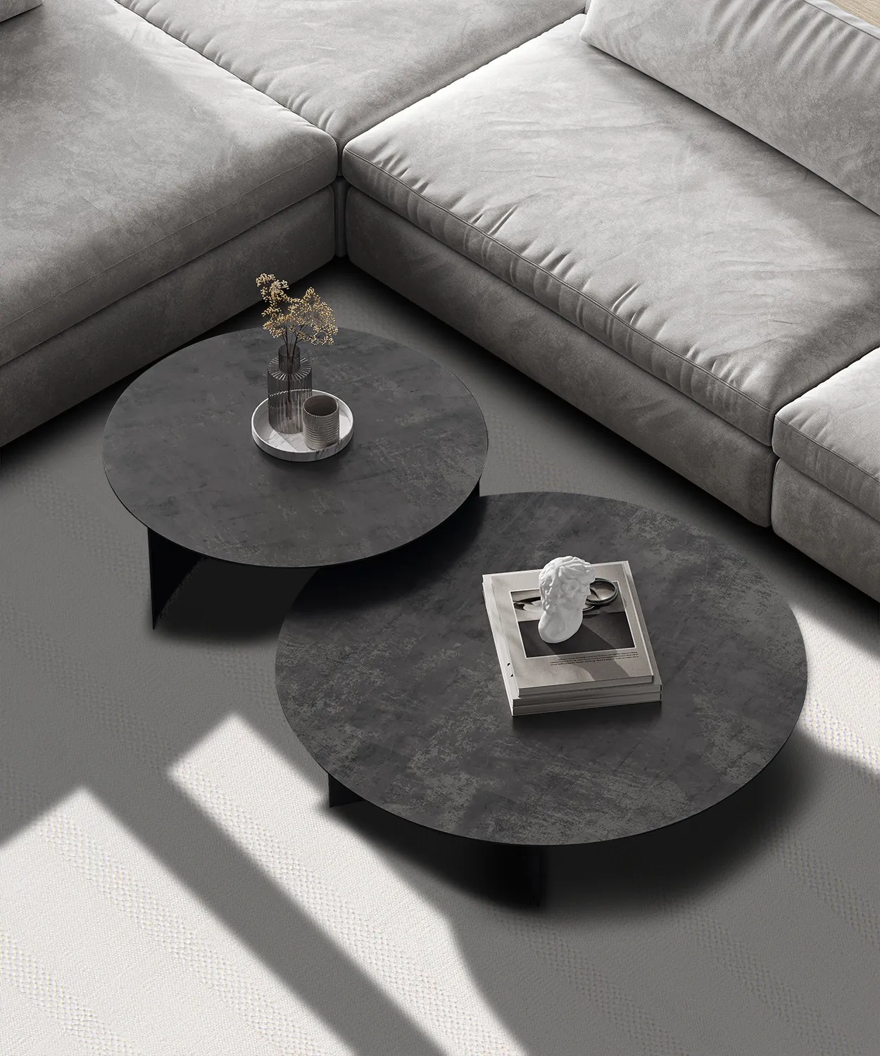Cotton rug - Lilje (light beige)