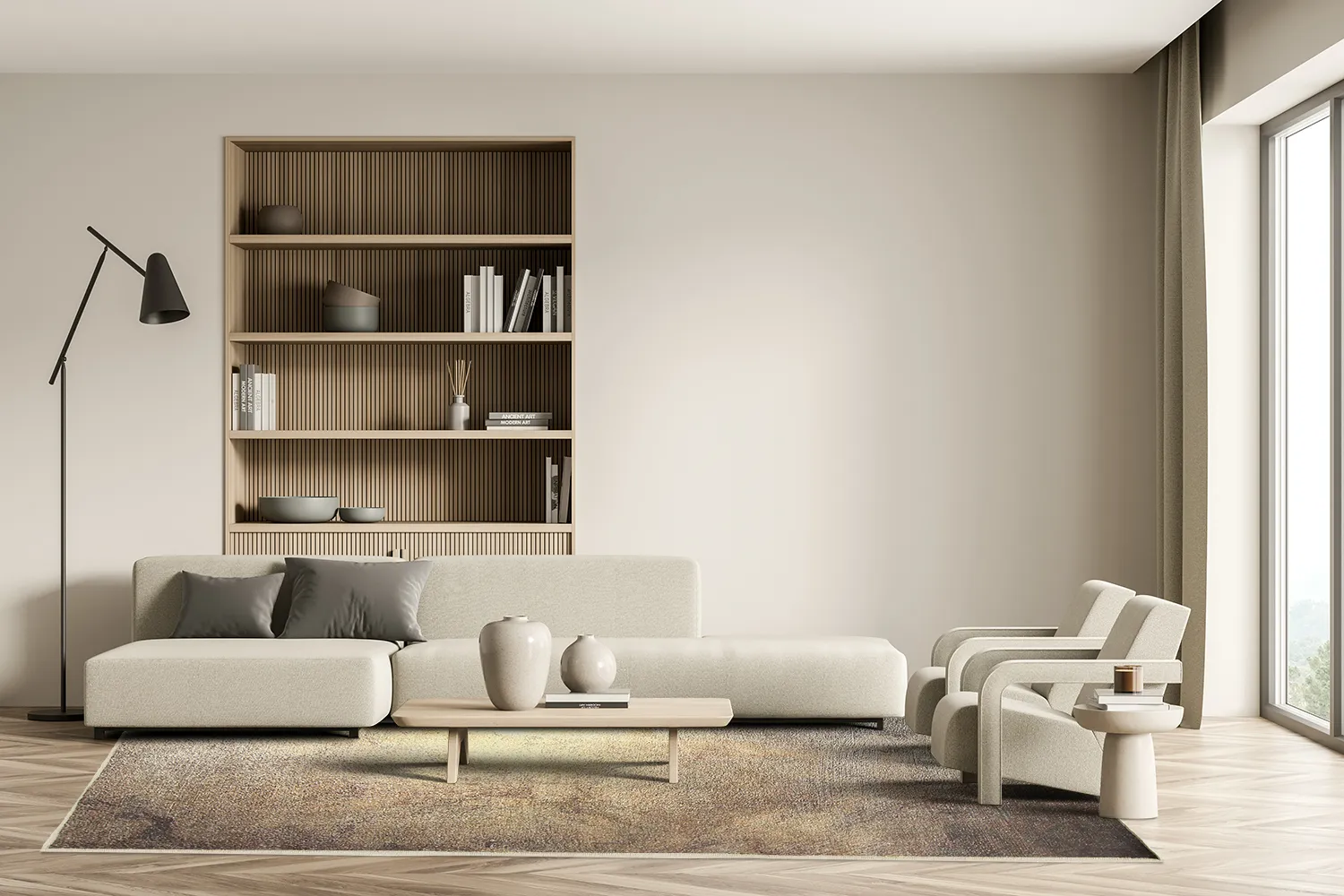 Wilton rug - Oristano (brown/gold)