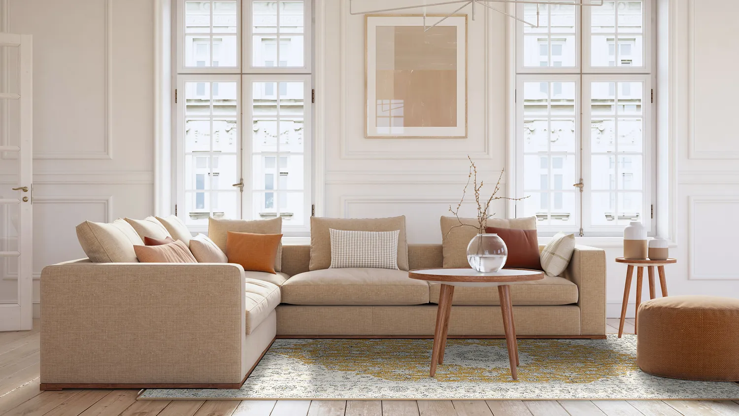 Wilton rug - Arabella (ochre)