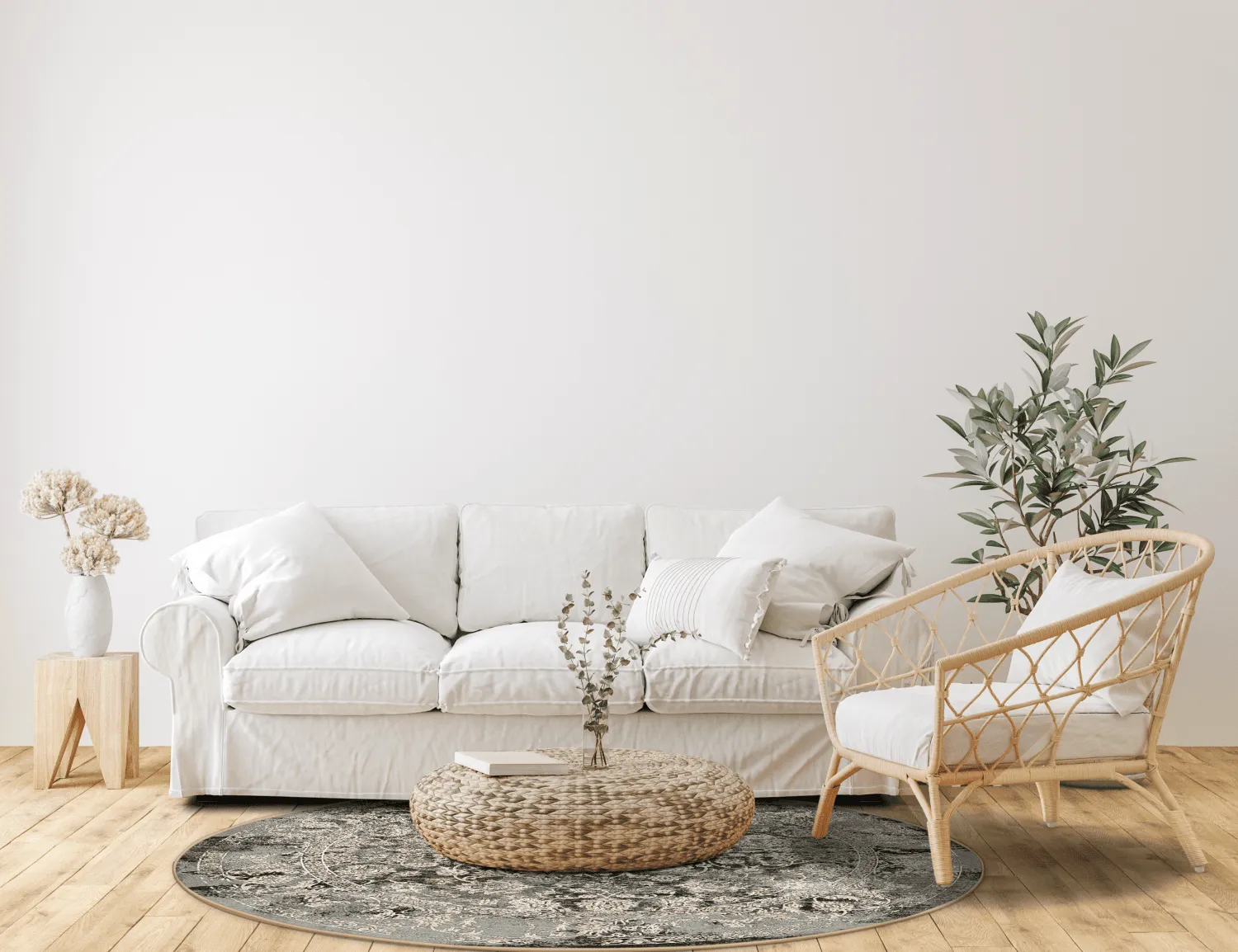 Round rug - Amaya (brown)