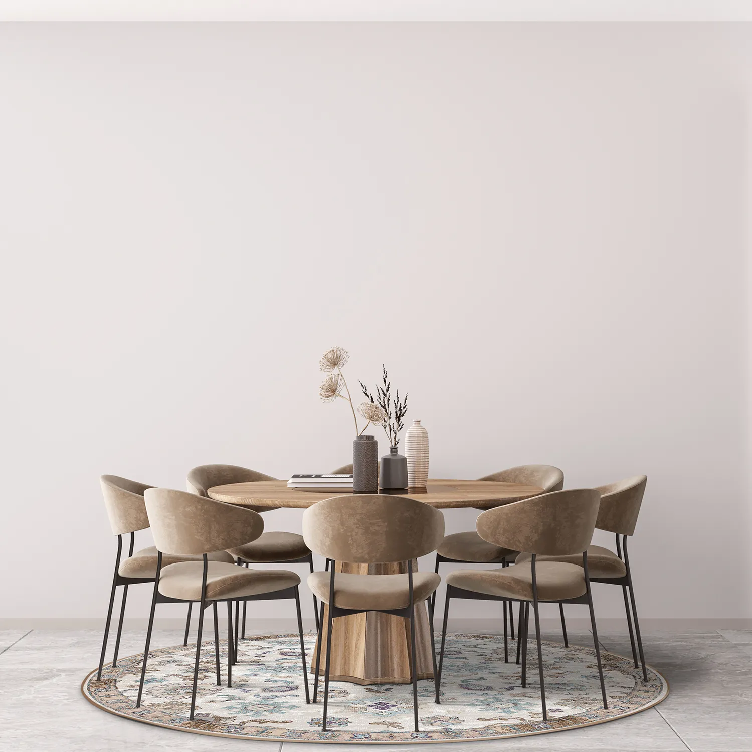 Round rug - Eden (multi)