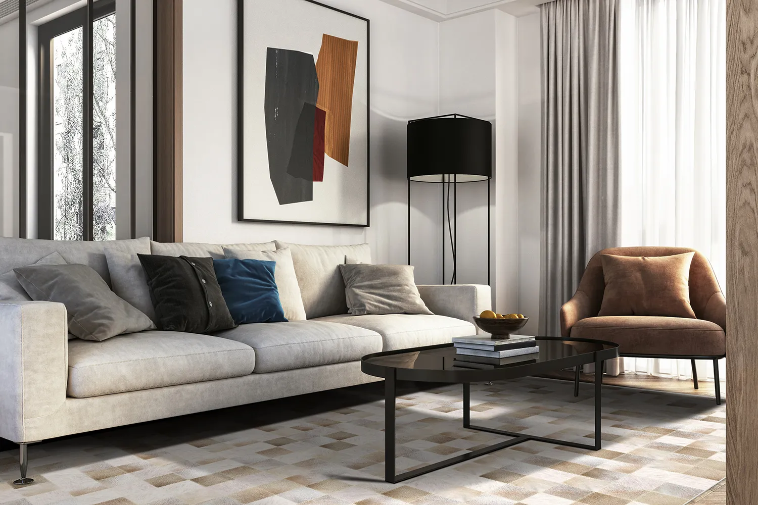 Wilton rug - Fethiye (beige)