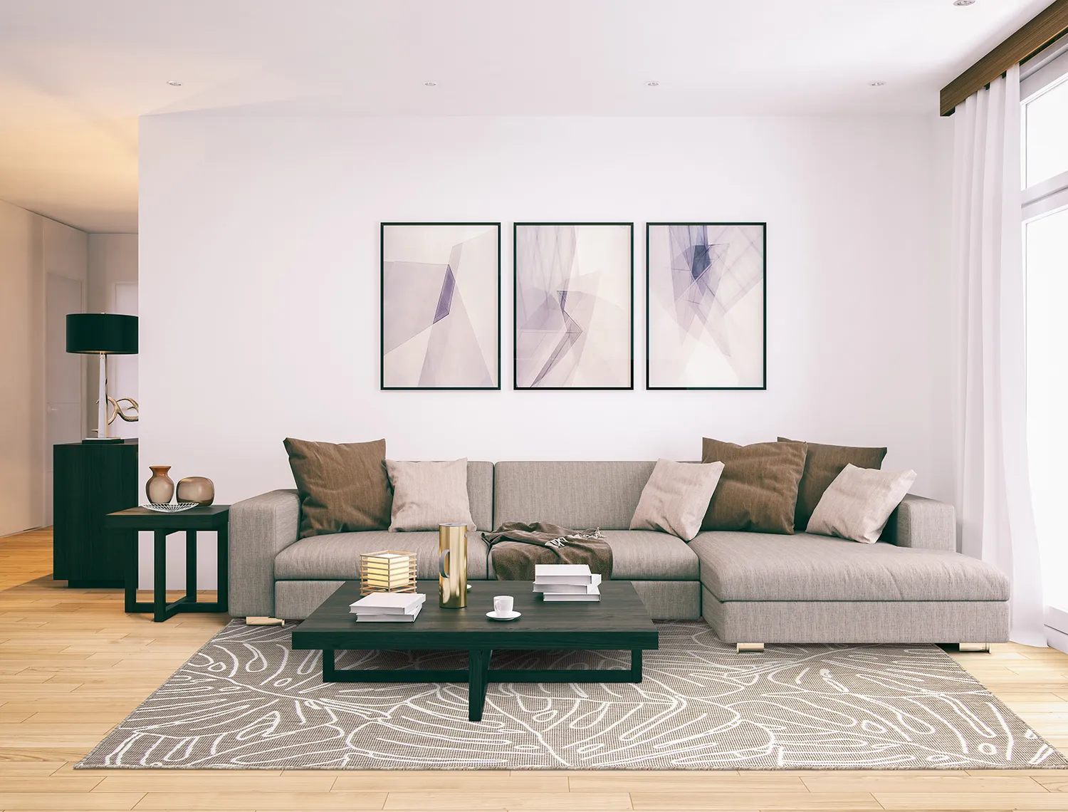 Indoor/Outdoor rug - Francis (beige)