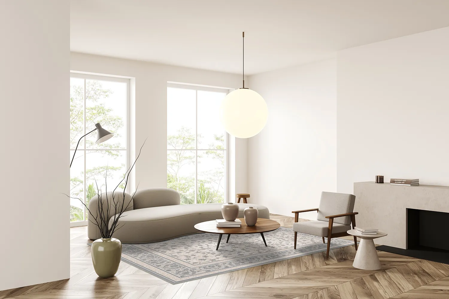 Wilton rug - Genesis (grey)