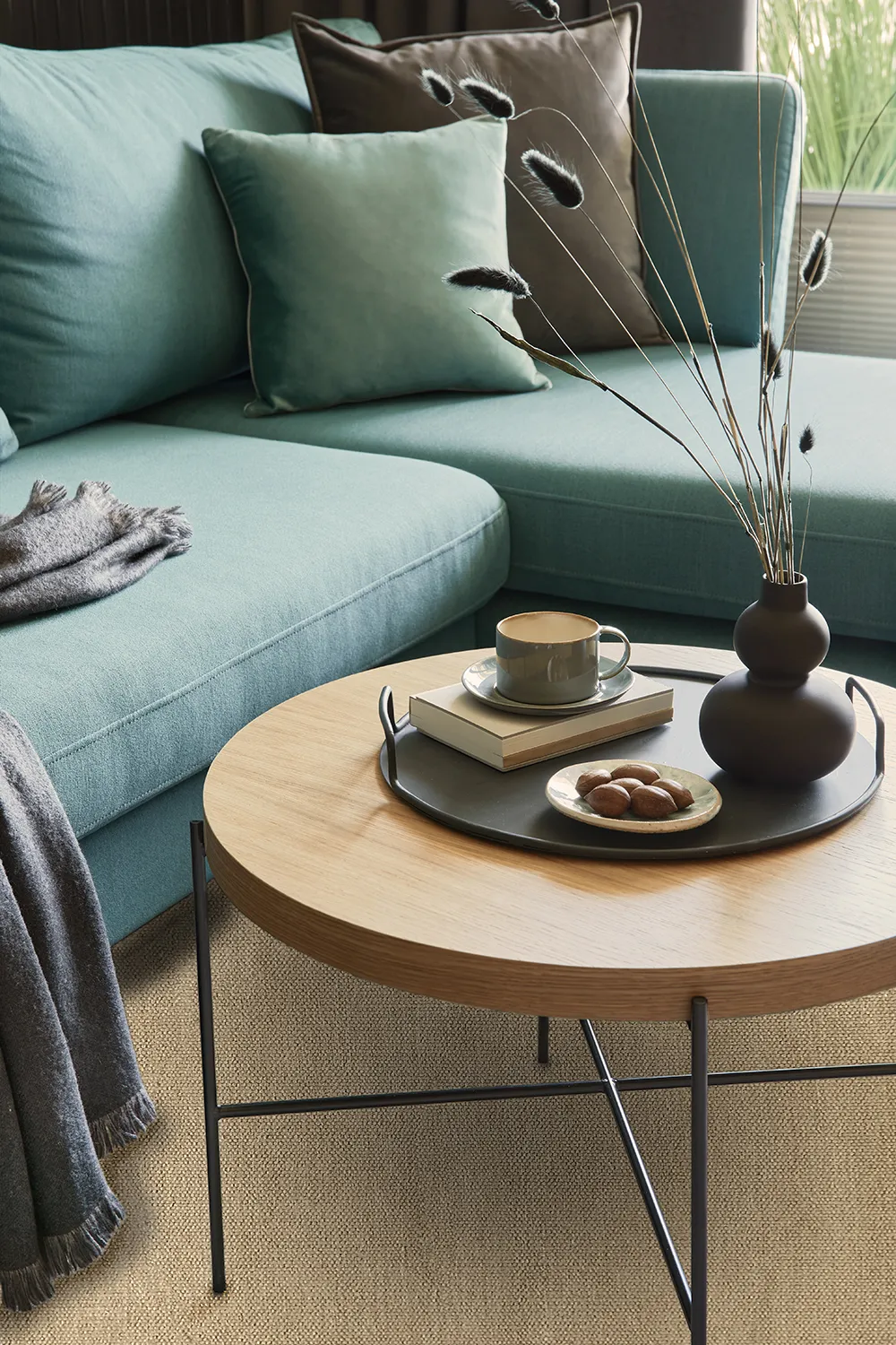 Round rug - Hamilton (beige)