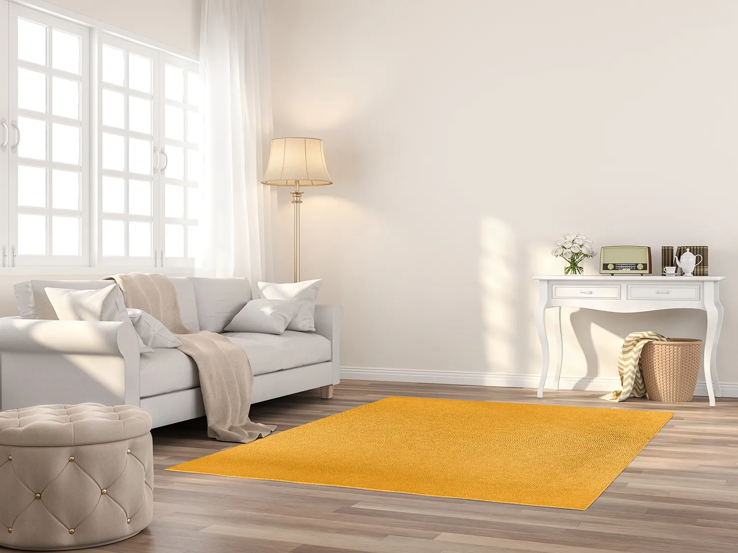Wool rug - Hamilton (Saffron)