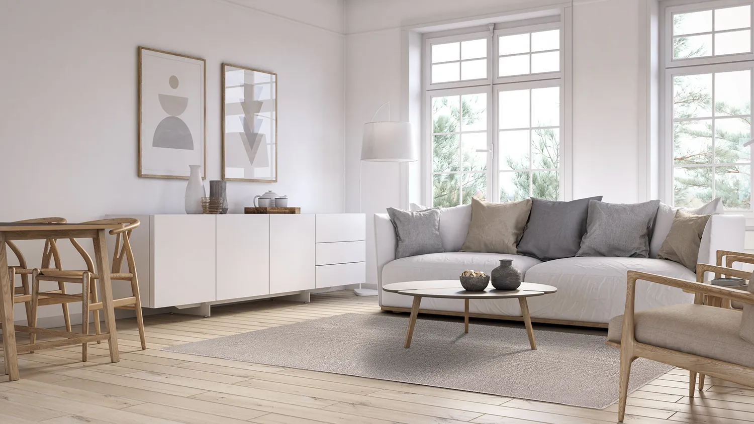 Wool rug - Hamilton (nature)