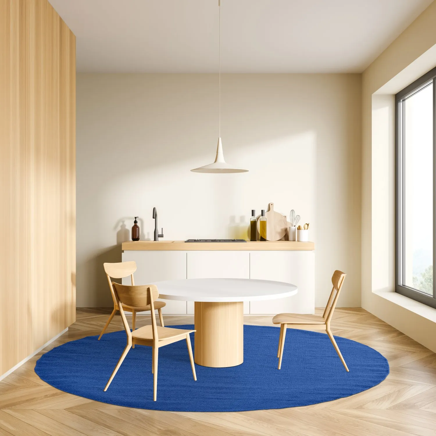 Round rug - Hamilton (Classic Blue)
