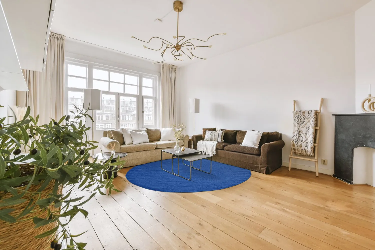 Round rug - Hamilton (Classic Blue)