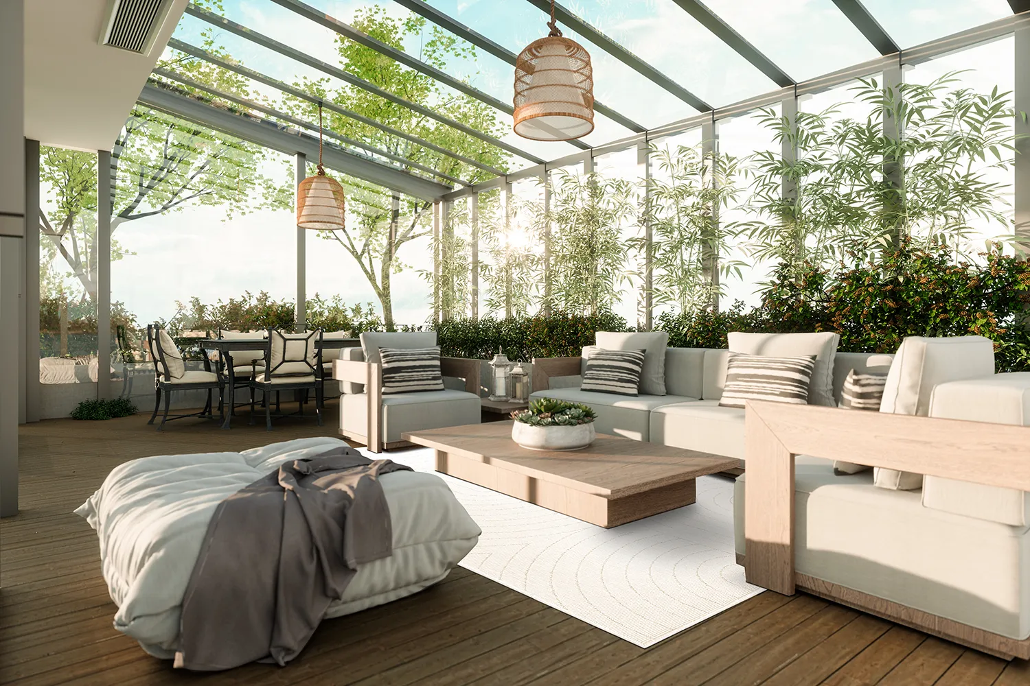 Indoor/Outdoor rug - Hayden (offwhite)