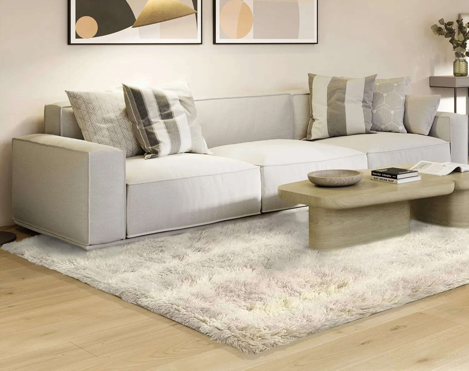 Wool rug - Ives (beige)