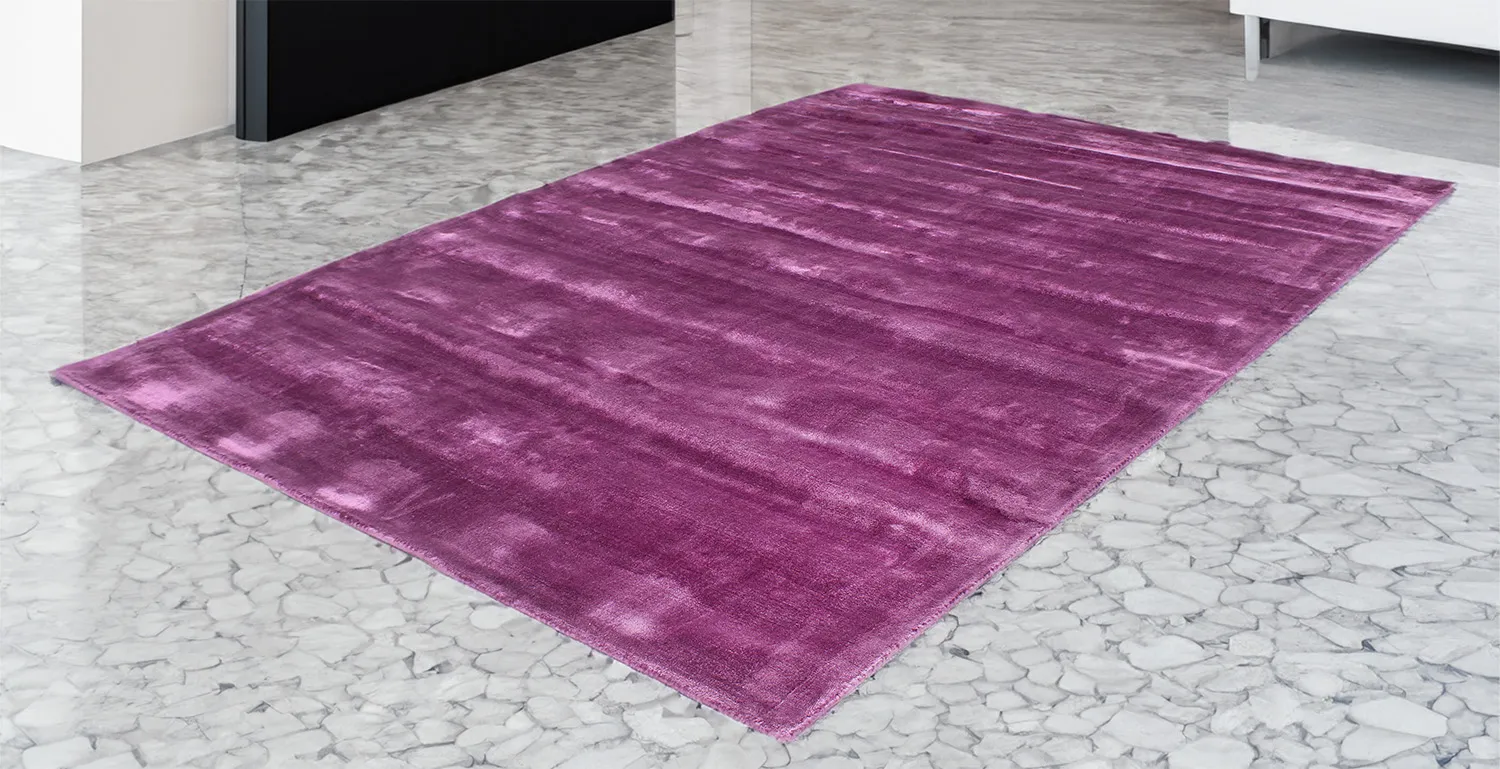 Viscose rug - Jodhpur Special Luxury Edition (purple)