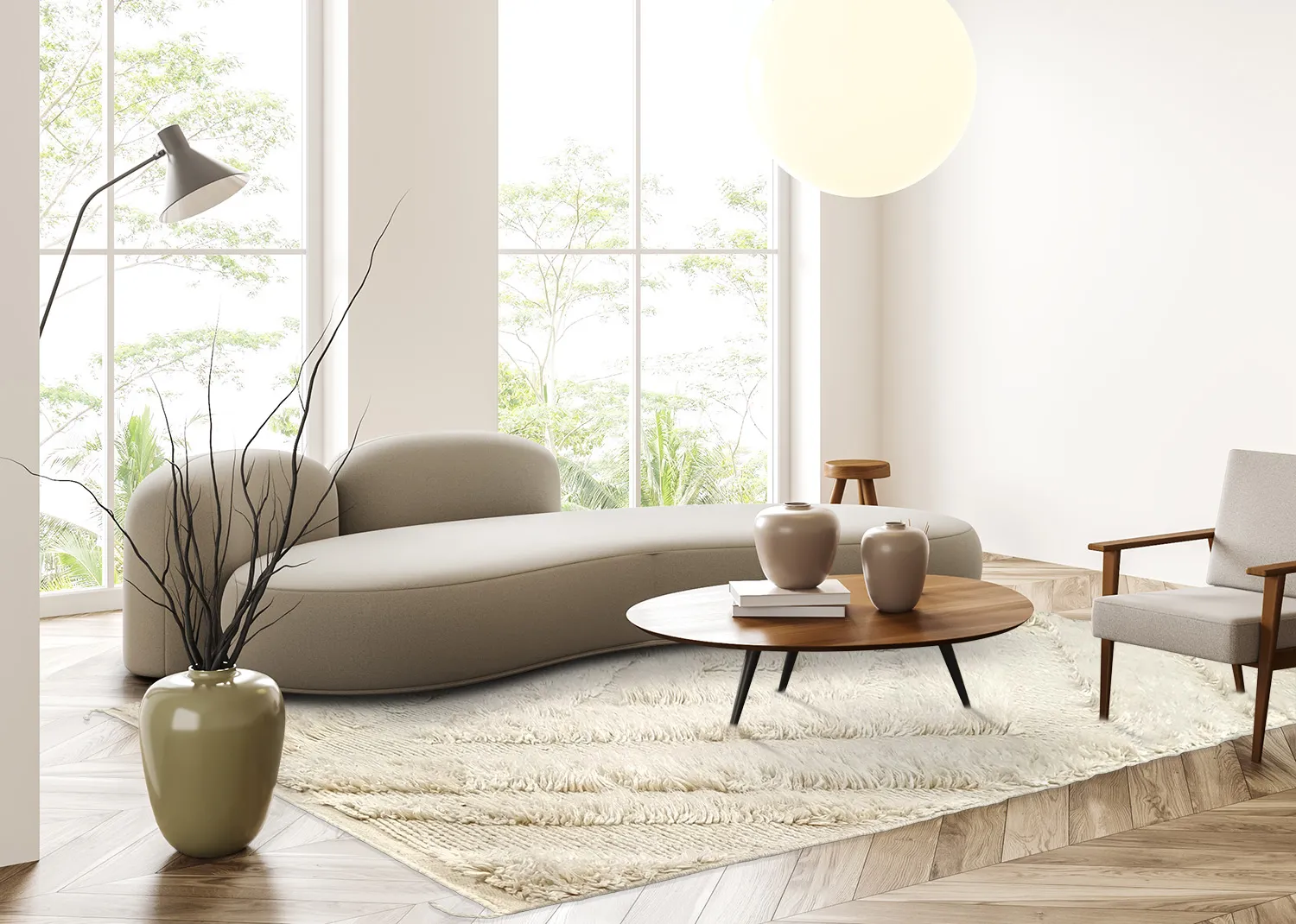 Wool rug - Jolie (offwhite)