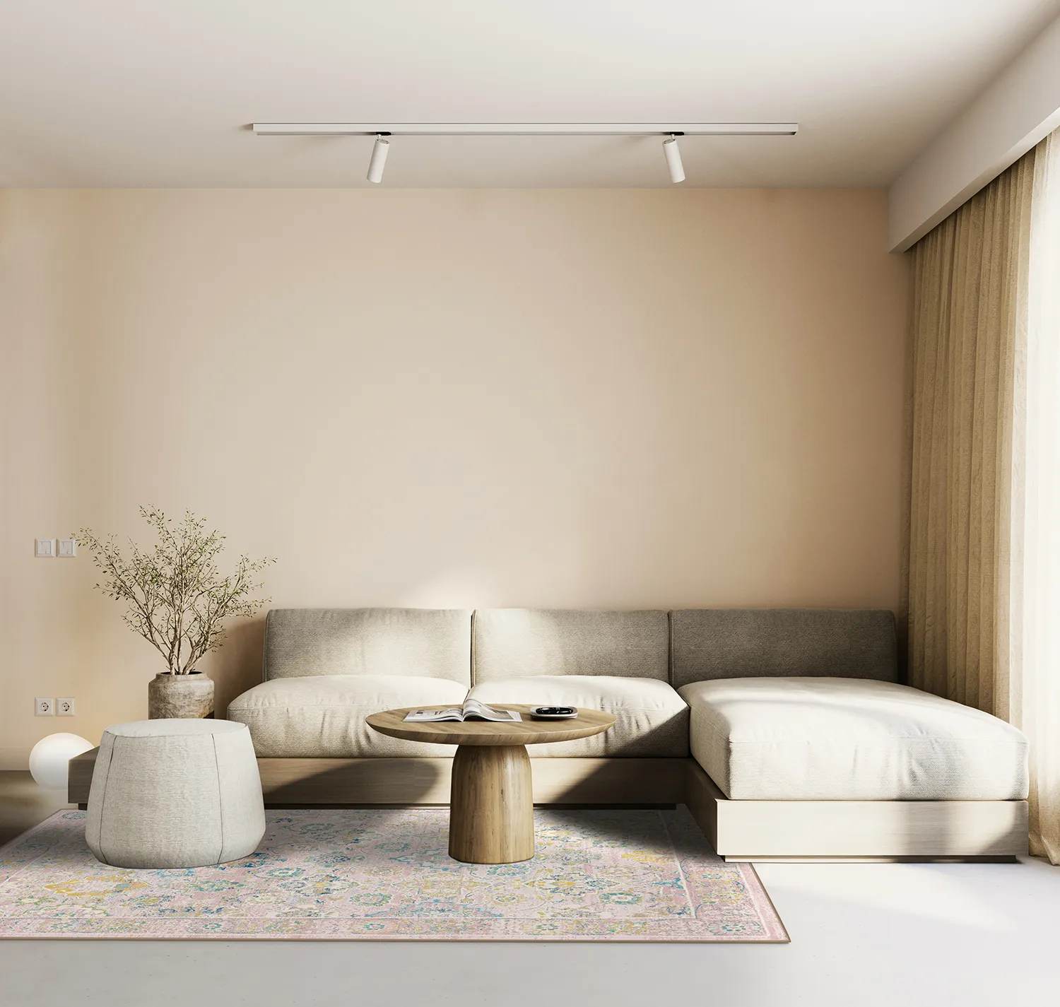 Wilton rug - Magnolia (pink)