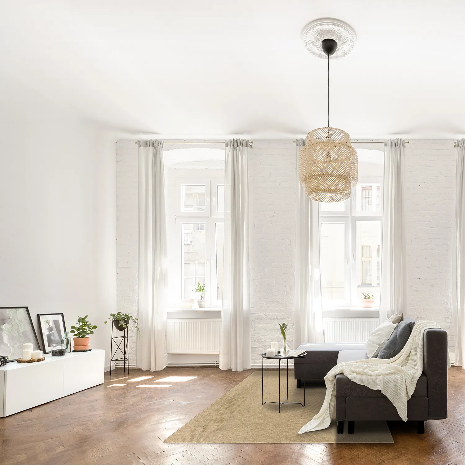 Wool rug - Hamilton (beige)