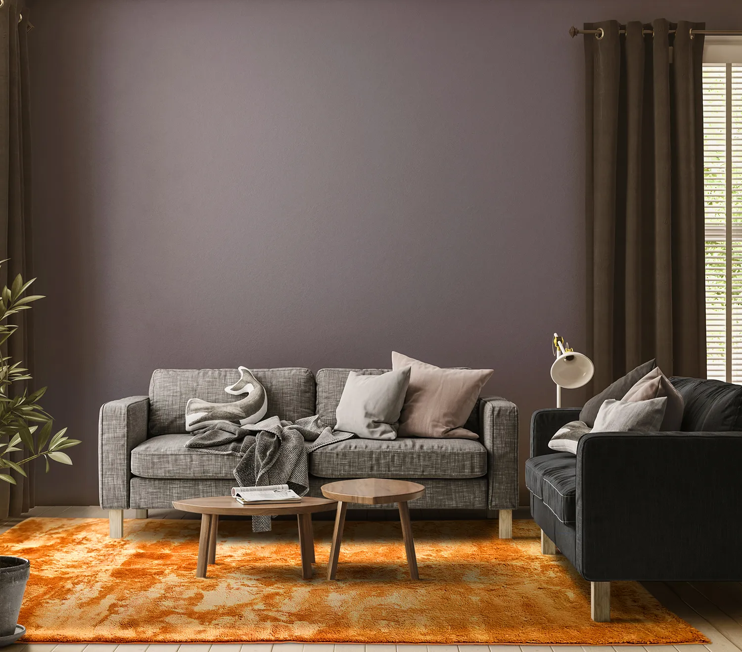 Shaggy rugs - Aranga Super Soft Fur (orange)
