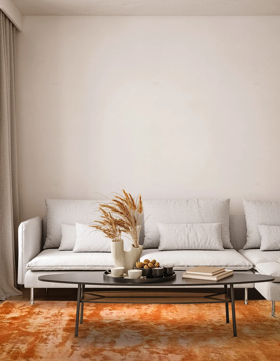 Shaggy rugs - Aranga Super Soft Fur (orange)