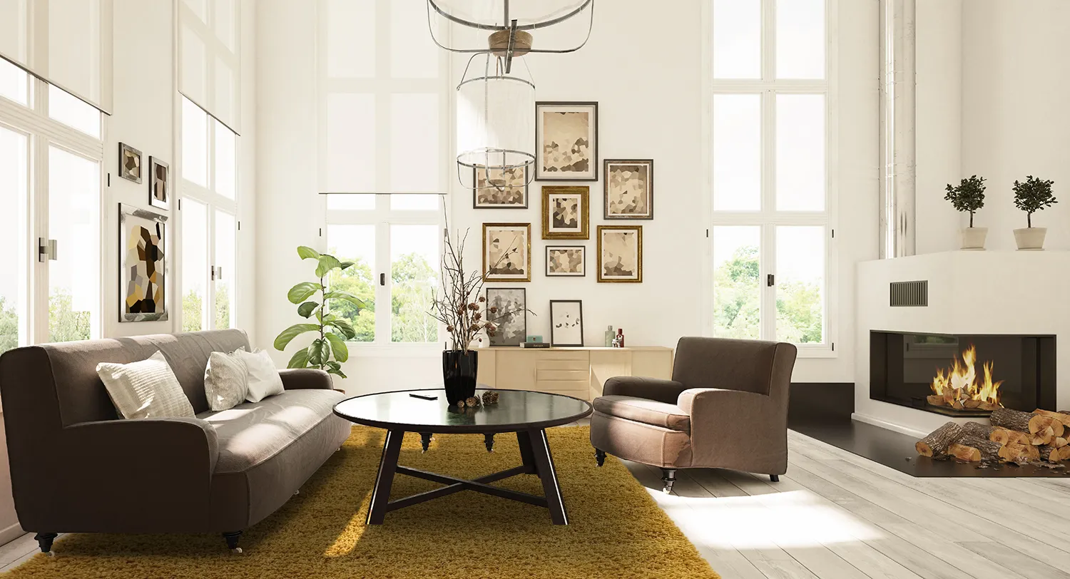 Shaggy rugs - Zoe (ochre)
