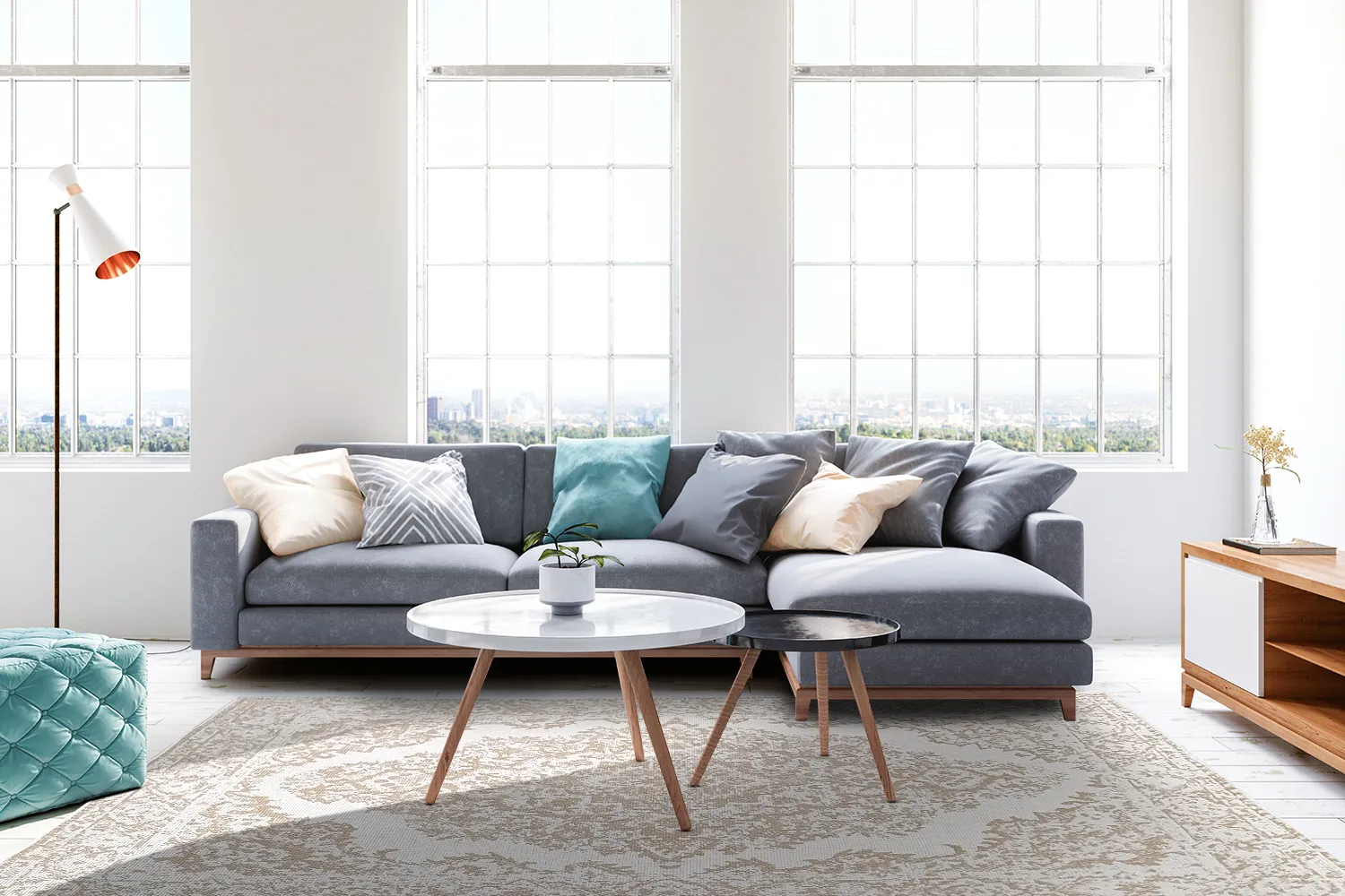 Indoor/Outdoor rug - Boyd (beige)