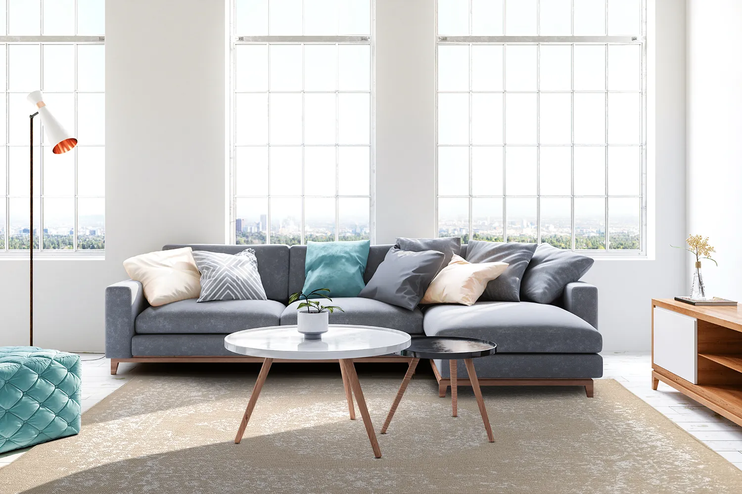Indoor/Outdoor rug - Ellstin (beige)