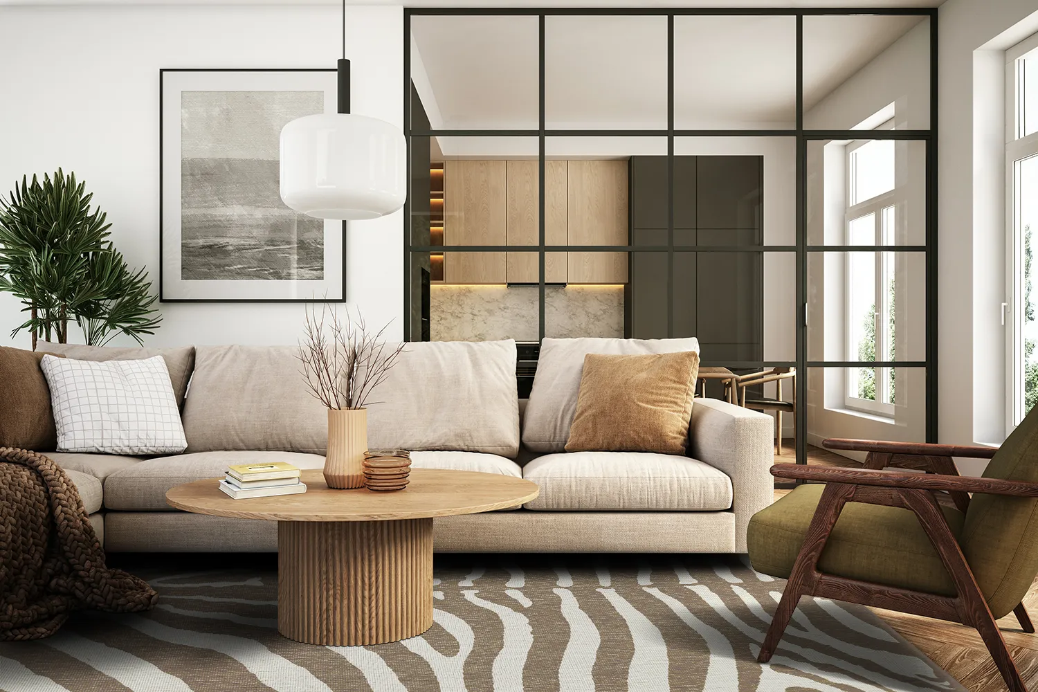 Indoor/Outdoor rug - Winona (beige)