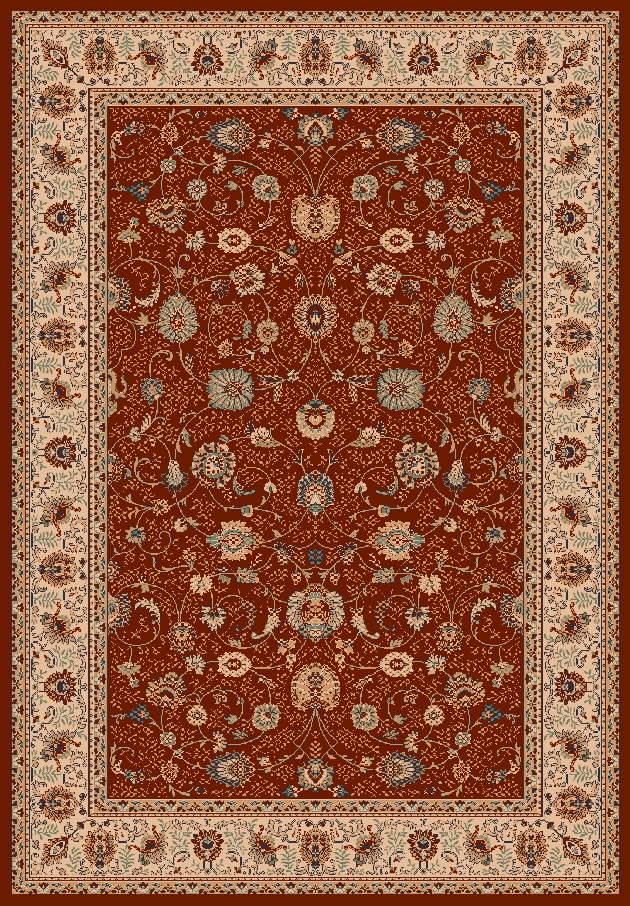 Wilton rug - Angelica (red)