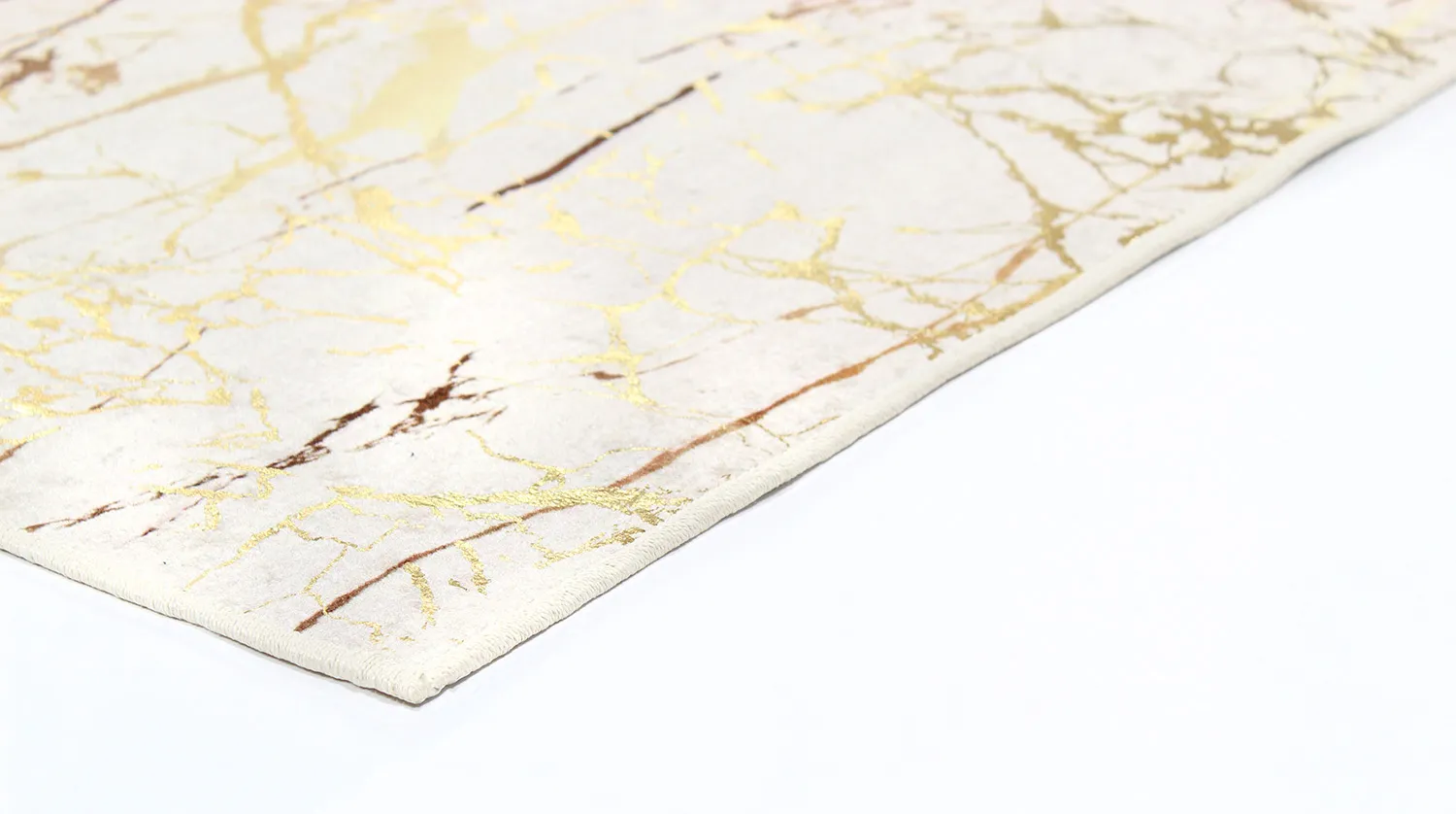 Wilton rug - Alden (offwhite/gold)