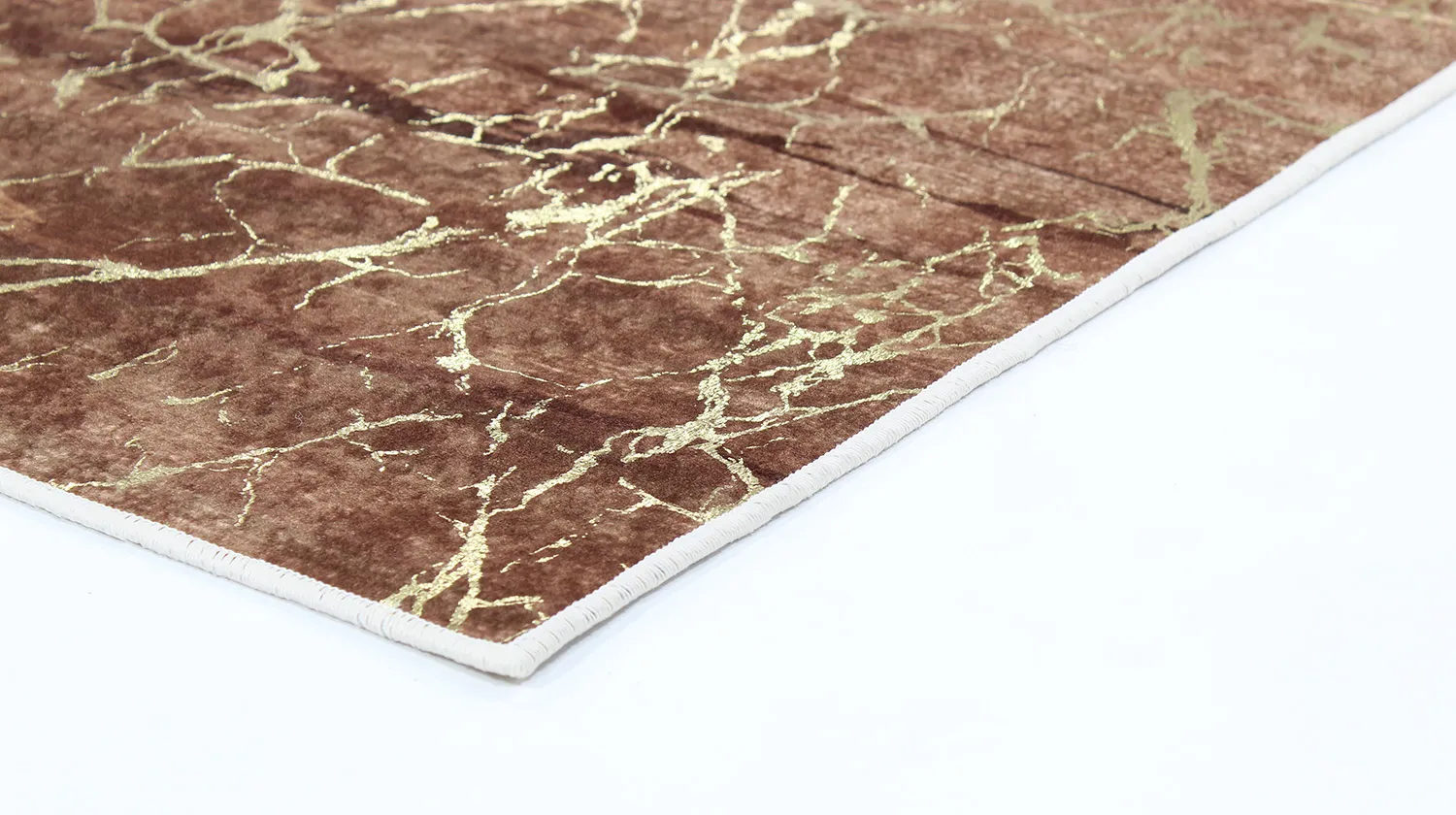 Wilton rug - Alden (brown/gold)