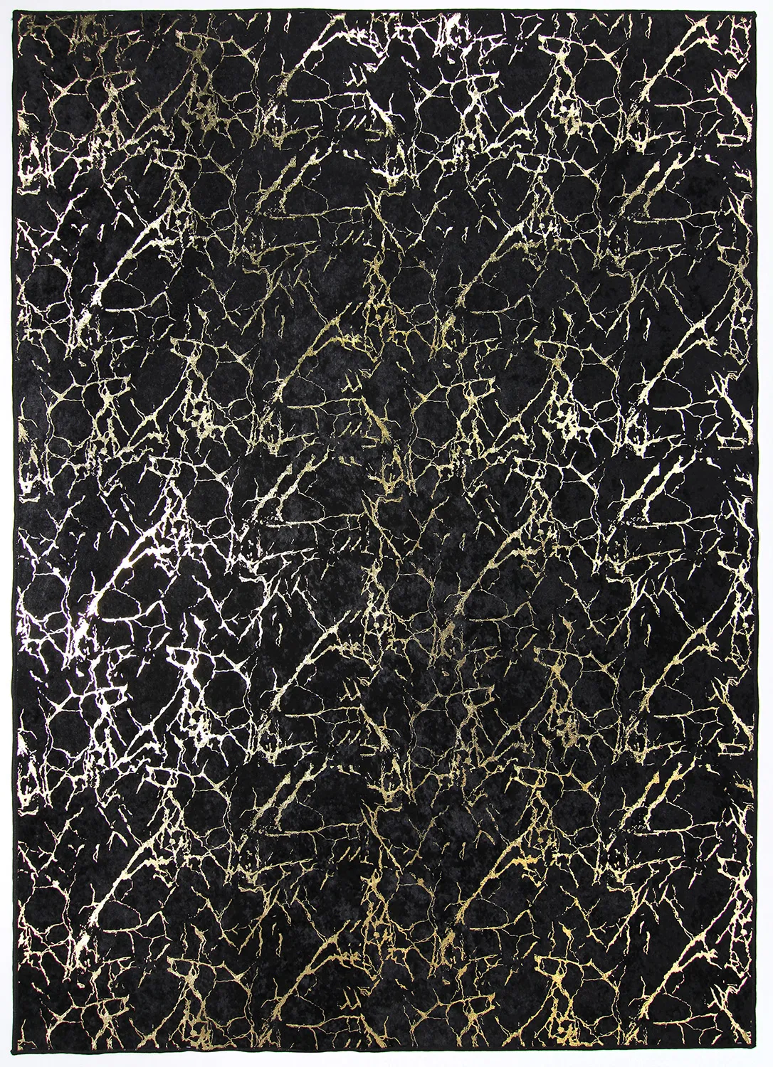 Wilton rug - Alden (black/gold)
