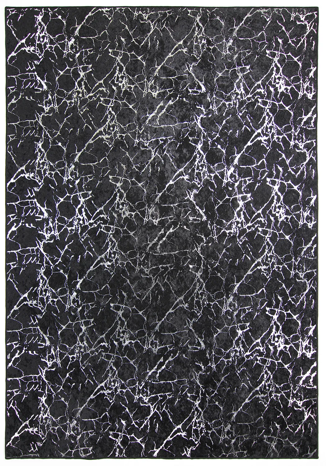 Wilton rug - Zaria (black/silver)