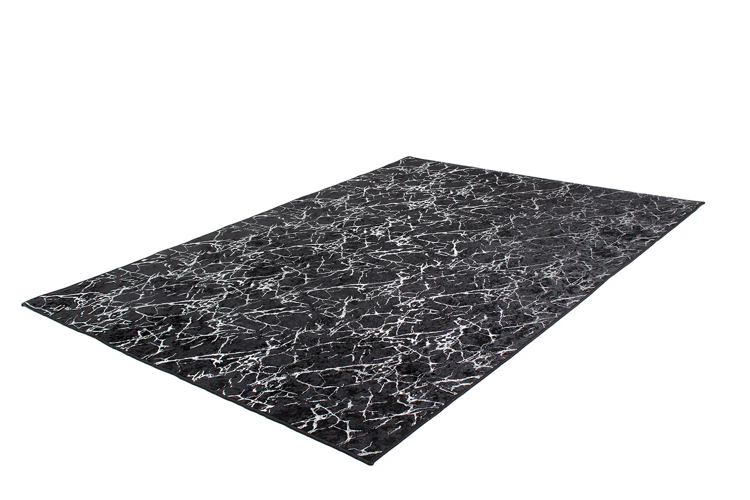 Wilton rug - Zaria (black/silver)
