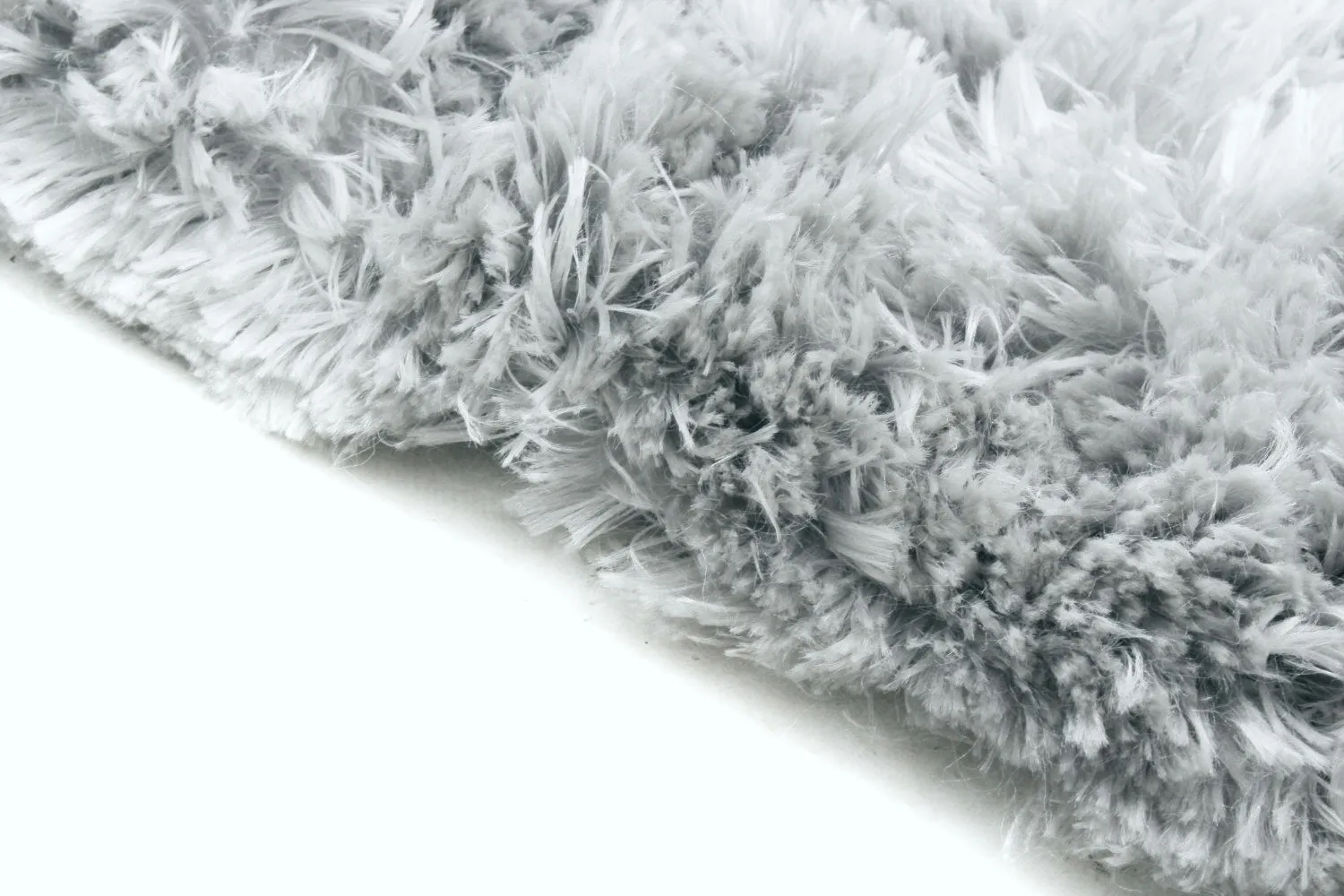 Shaggy rugs - Janjira (silver)